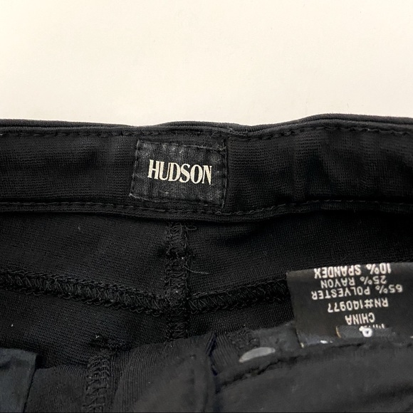 Hudson KIDS ‘Diao’ Skinny Black Jeans distressed size 4 - Picture 5 of 7